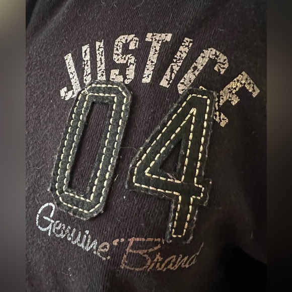 Girls Justice Full Zip Hooded Jacket - Picture 6 of 10